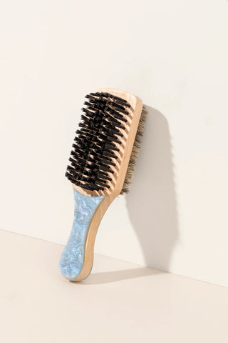 Mini brosse lissante double face
