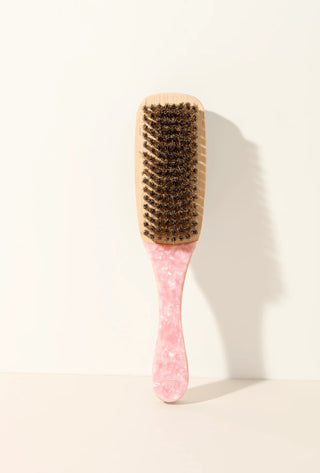Brosse lissante double face