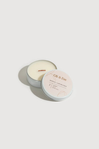 Bougie Mangue + lait de coco