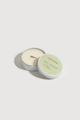 Bougie Basilic + pamplemousse