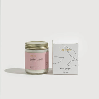 Bougie Gardénia + pomélo