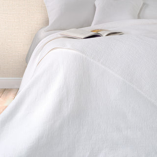 Courtepointe piquée blanche Contemporain