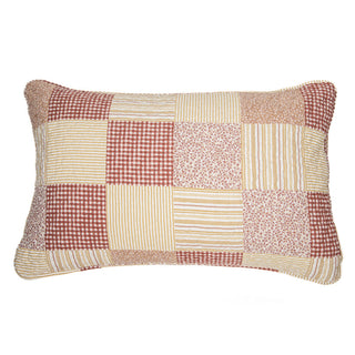 Cache oreiller imprimé patchwork Killian