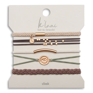 Ensemble Climb – Bracelets élastiques pour cheveux