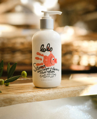 Savon délicat corps et cheveux à l'huile d'olive LOLO