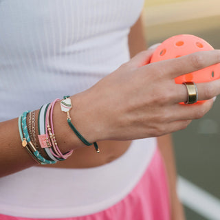ENSEMBLE ÉLASTIQUES À CHEVEUX & BRACELETS –  RALLY