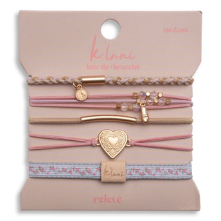 Ensemble Relevé – Bracelets élastiques pour cheveux