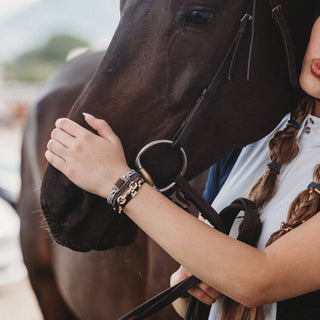 ENSEMBLE ÉLASTIQUES À CHEVEUX & BRACELETS – GALLOP
