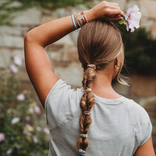 Ensemble Bloom – Bracelets élastiques pour cheveux