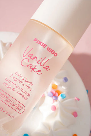 Brume parfumée corps & cheveux – Vanilla Cake