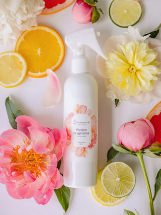 Eau de linge - Pivoine et agrumes