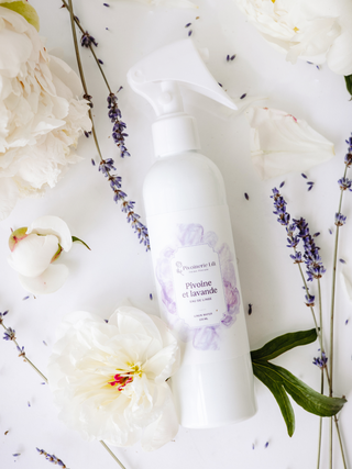 Eau de linge – Pivoine & Lavande