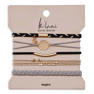 Ensemble Inspire – Bracelets élastiques pour cheveux