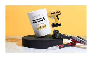 Tasse « Le roi de la bricole, c’est moi ! »