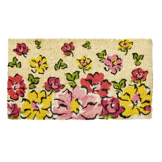 Tapis d’entrée en fibre de coco – Flower Cascade
