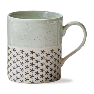 Tasse – motif fleurs sauge