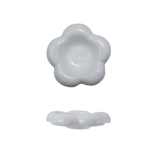 Plat décoratif en céramique – forme fleur