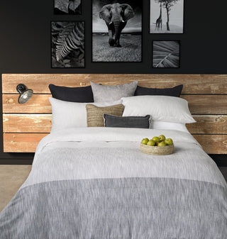 Housse de couette à motifs chevron Fleetwood