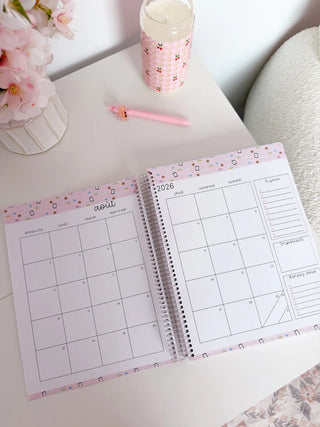 Agenda planificateur 2026-2027 – Café & douceur