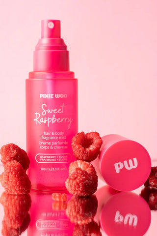 Brume parfumée corps & cheveux – Sweet Raspberry