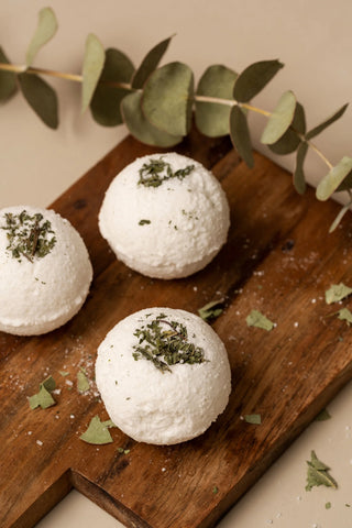Bombe de Bain Menthe Poivrée & Eucalyptus