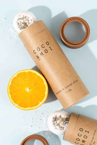 Bombe de Bain Lavande & Orange Douce