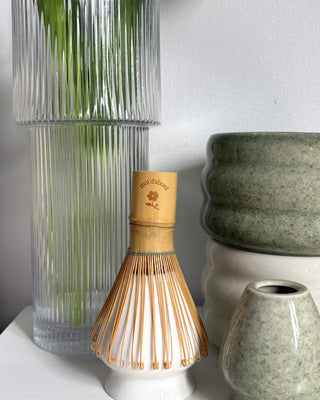 Fouet à matcha en bamboo