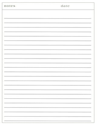 Cahier de notes – Cowgirl rose