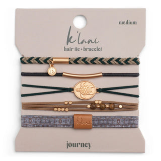 ENSEMBLE ÉLASTIQUES À CHEVEUX & BRACELETS –  JOURNEY