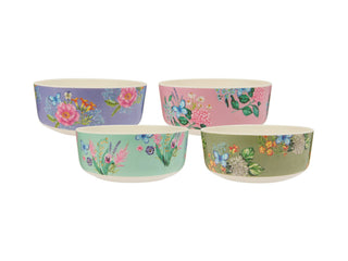 ENSEMBLE DE 4 BOLS BOTANICA