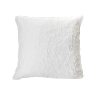 Cache coussin piqué blanc Liana