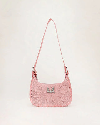 Sac en cuir – Dannia Medium (Rose)