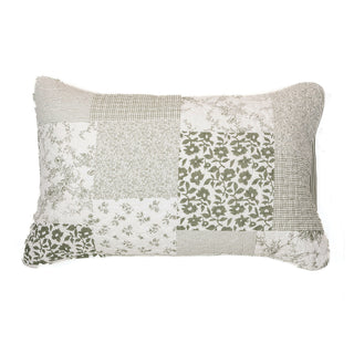 Courtepointe de style campagne moderne Matcha