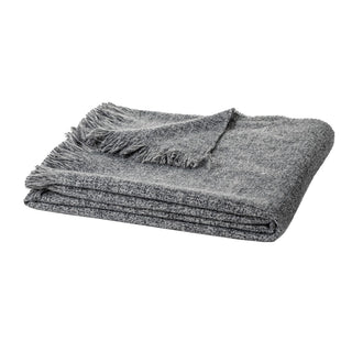Jeté uni charcoal Millie