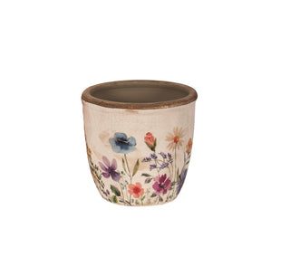 JARDINIÈRE – FLEURS MULTICOLORES