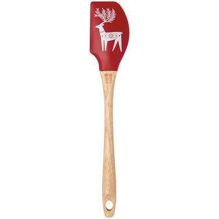 Spatule de Noël rouge – Renne de la forêt