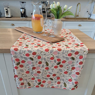 Nappe imprimée de fraises Fragaria