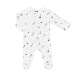 Pyjama à glissière en coton et modal – Bébé garçon