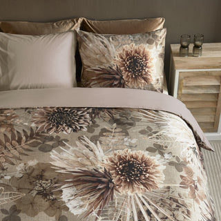 Housse de couette fleurie Protea Sand