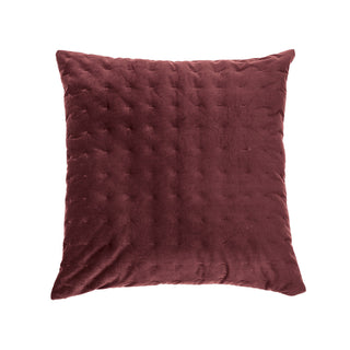 Ensemble de coussins en velours bourgogne Riad
