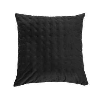 Ensemble de coussins en velours noir Riad
