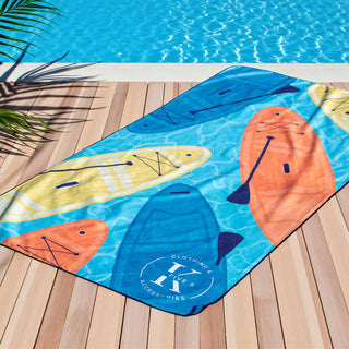 Serviette en microfibre – Journée en paddleboard