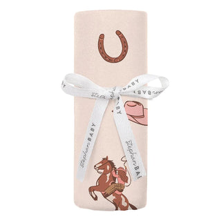 Couverture pour bébé « Cowgirl »