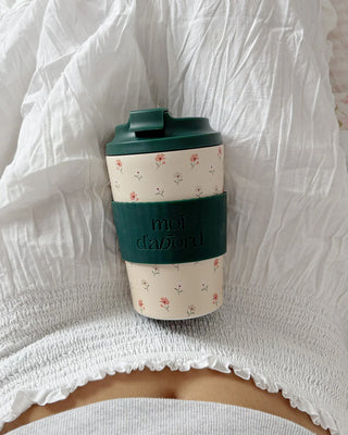 Tasse de voyage isotherme – Douceur fleurie
