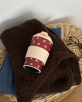 Tasse de voyage isotherme – Fleurs réconfortantes