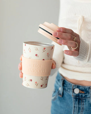 Tasse de voyage isotherme – Mélange floral