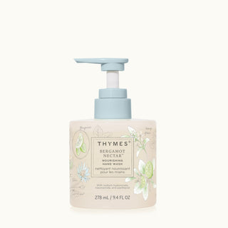 Nettoyant nourrissant pour les mains au nectar de bergamote