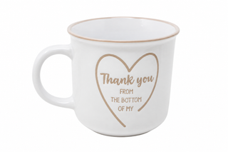 Tasse en céramique – Merci / Thank You