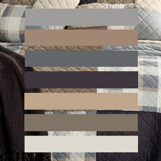Courtepointe patchwork Alpine