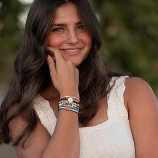 ENSEMBLE ÉLASTIQUES À CHEVEUX & BRACELETS – ANCRE